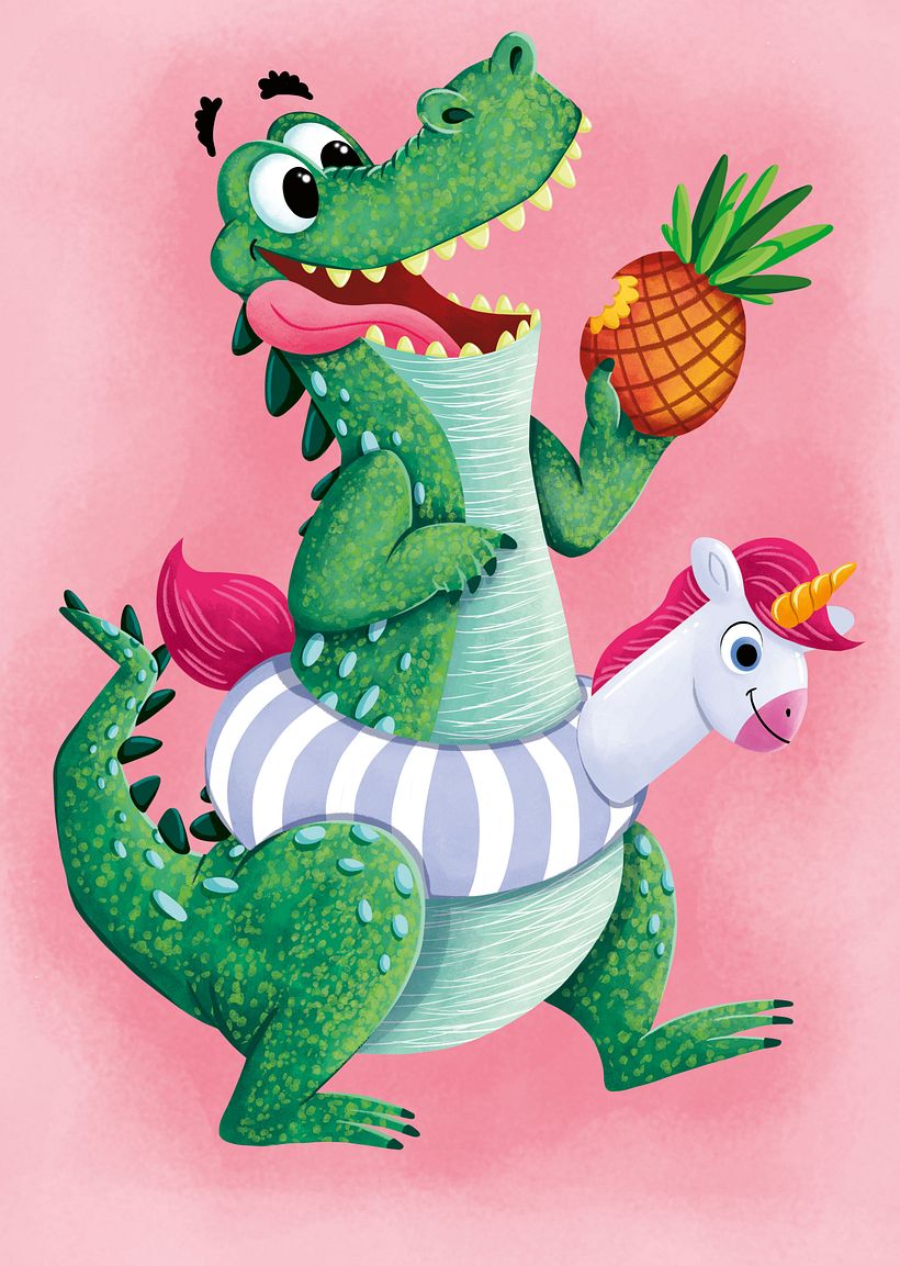 Summer crocodile 1