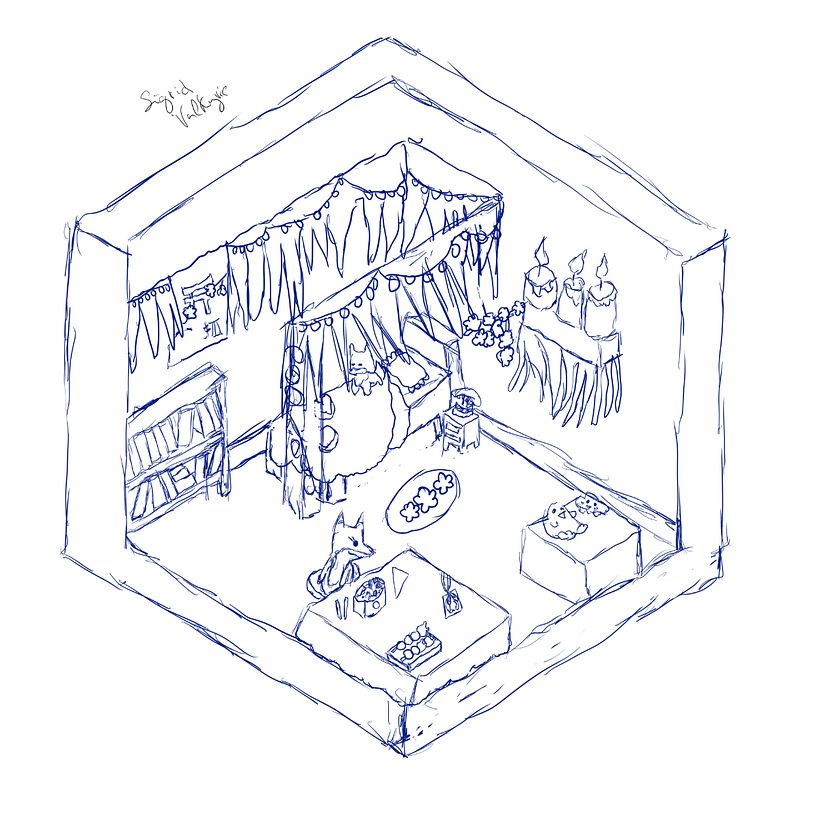 Habitación de Kitsune 1