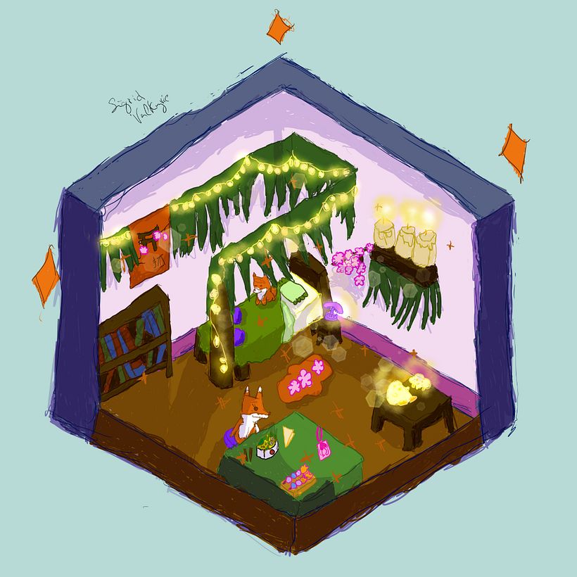 Habitación de Kitsune 1