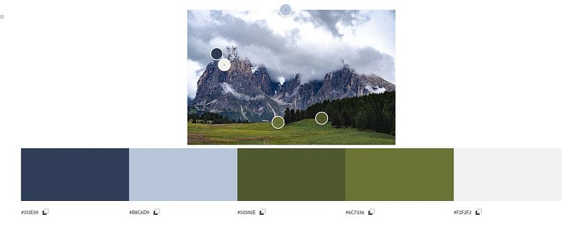 Entre montañas - Between  1