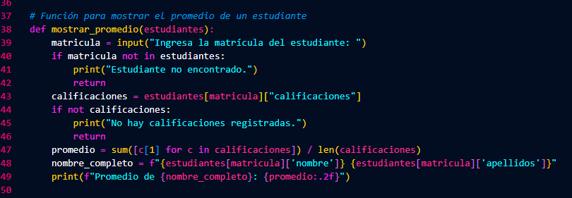 Gestor de Alumnos y Estudiantes con Python 1