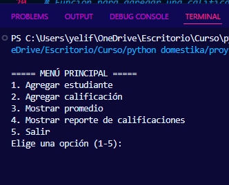 Gestor de Alumnos y Estudiantes con Python 1