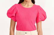 Polera Manga Globo 1