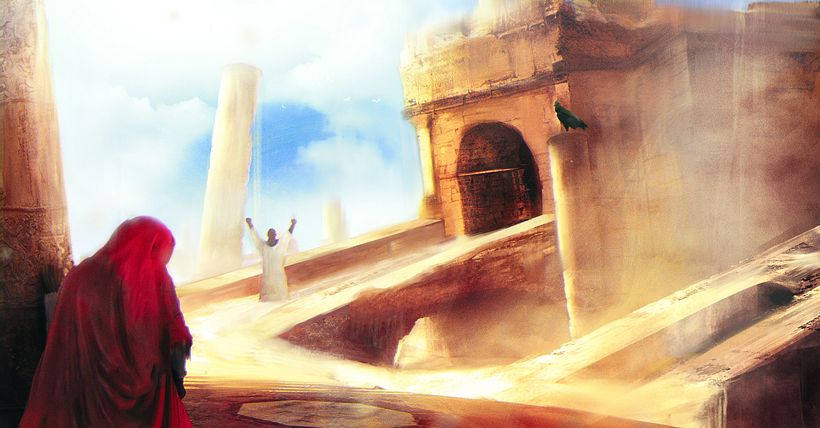 Video Game Concept Art Scene 1