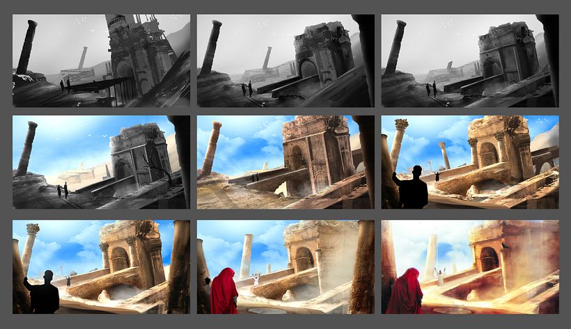 Video Game Concept Art Scene 1