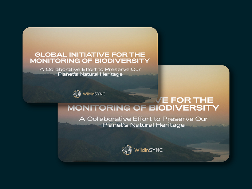 WildinSYNC – Biodiversity Monitoring Presentation Template 1
