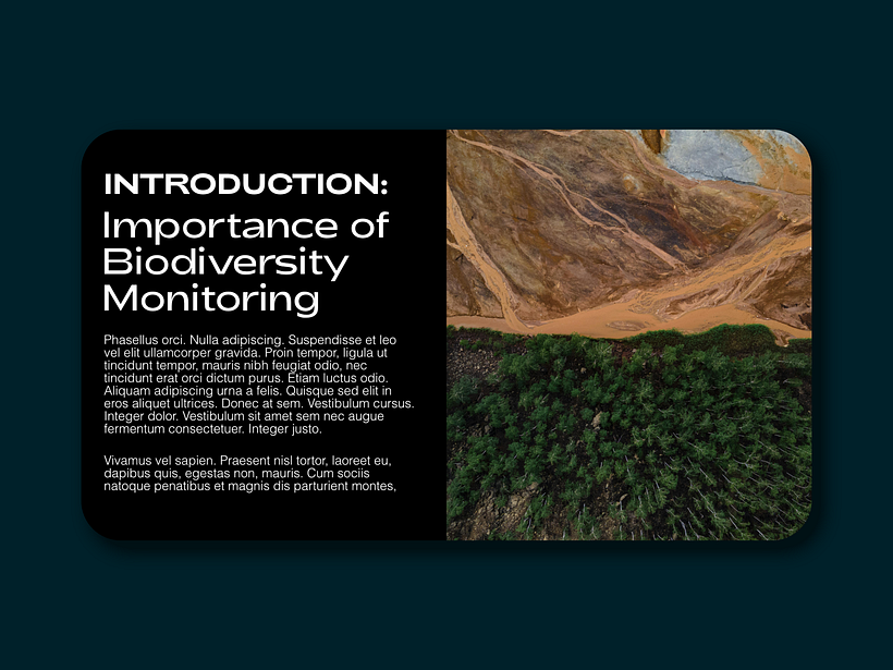 WildinSYNC – Biodiversity Monitoring Presentation Template 2