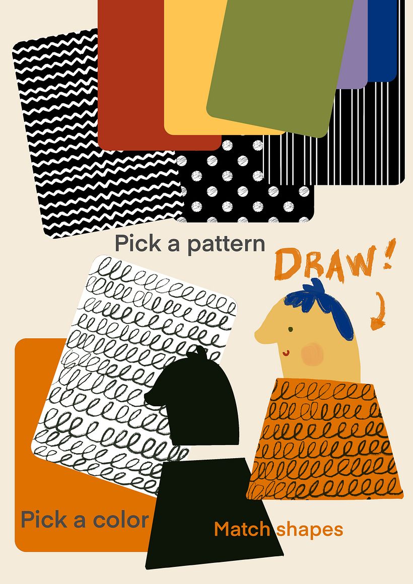 MIX-MATCH and DRAW 1