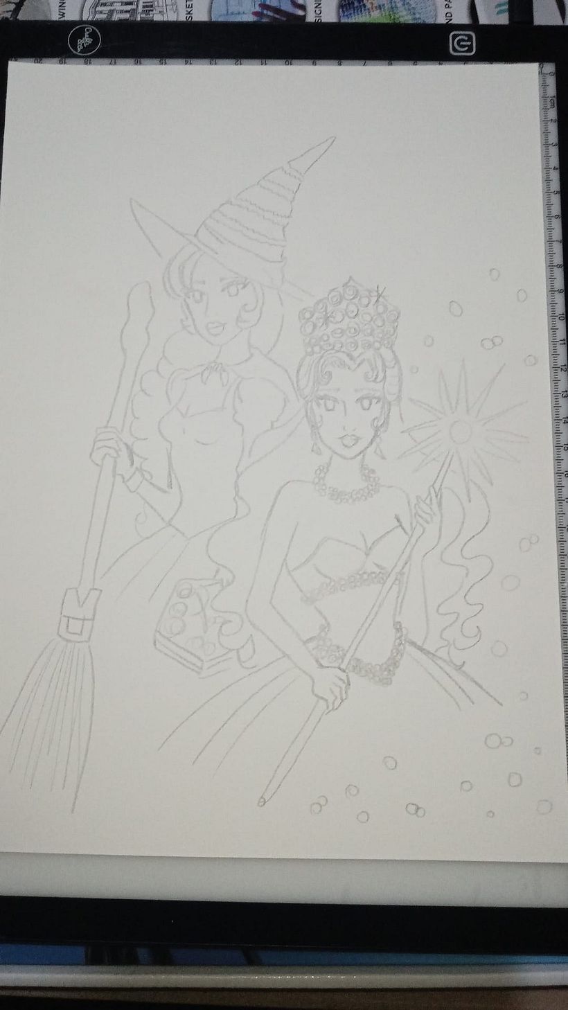 Illustrazione fan art: Wicked 1