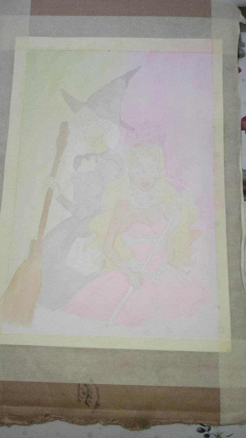 Illustrazione fan art: Wicked 1