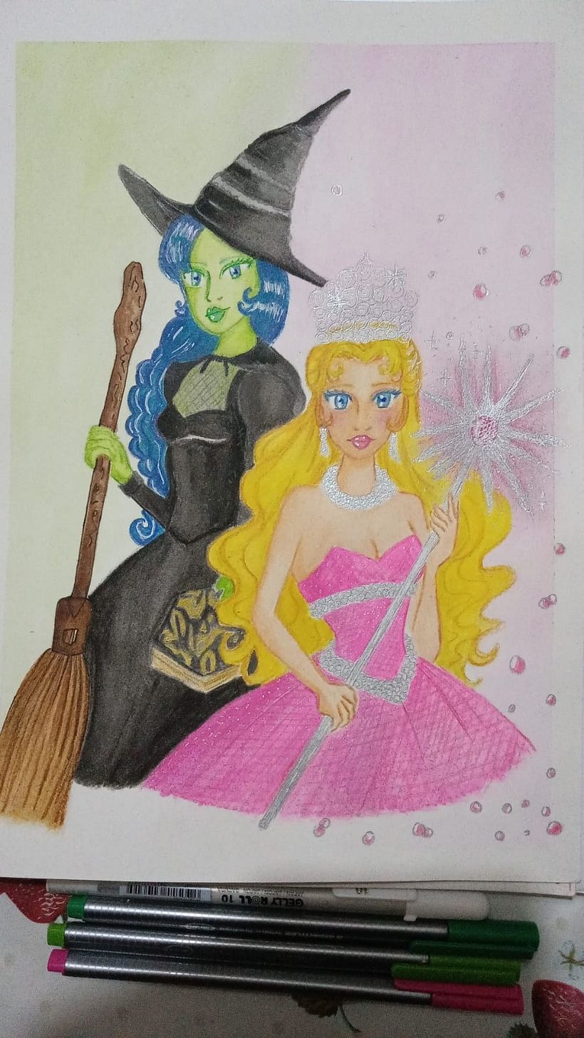 Illustrazione fan art: Wicked 1