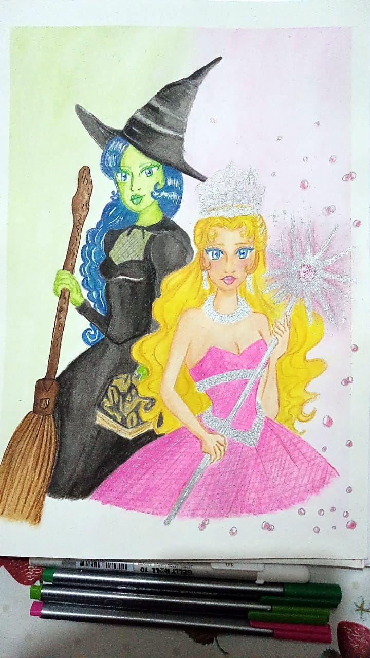 Illustrazione fan art: Wicked 1
