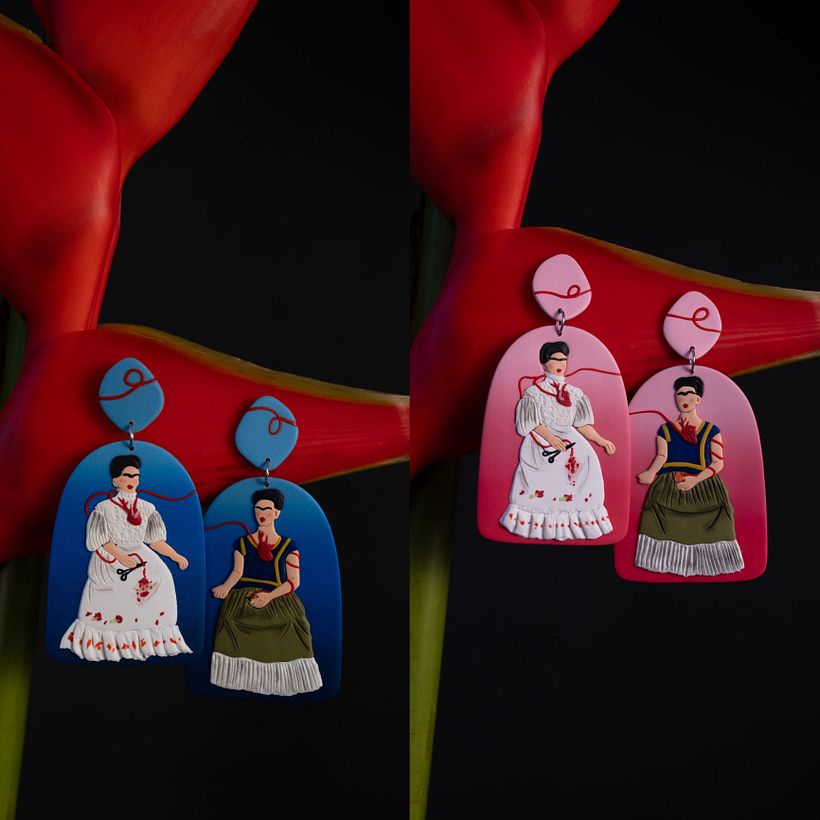 Frida Kahlo Earring Collection 1