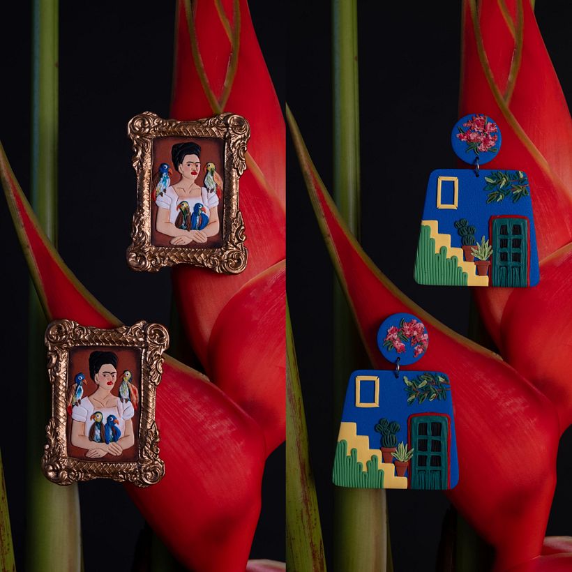 Frida Kahlo Earring Collection 2