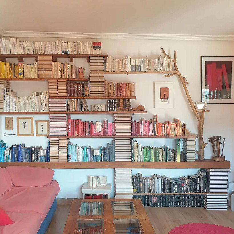Artes aplicadas: Librería de libros 1