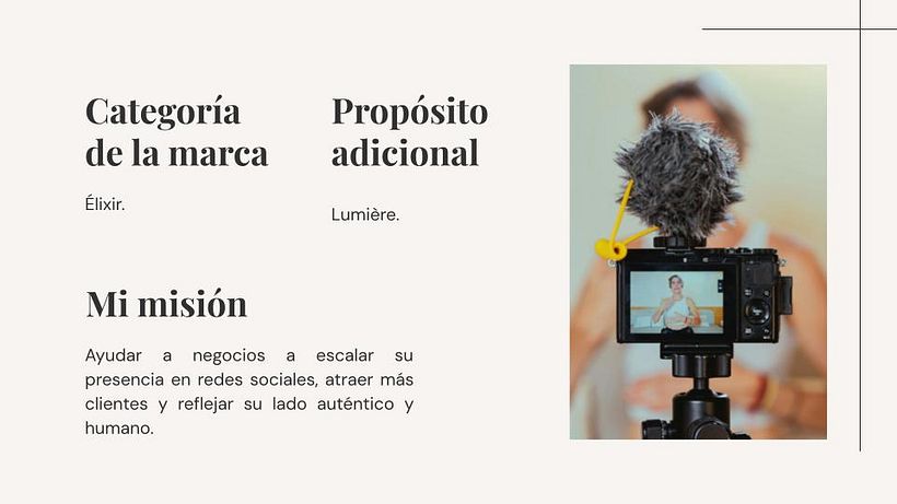 Mi estrategia de storytelling: Social Media and Content Strategist 6