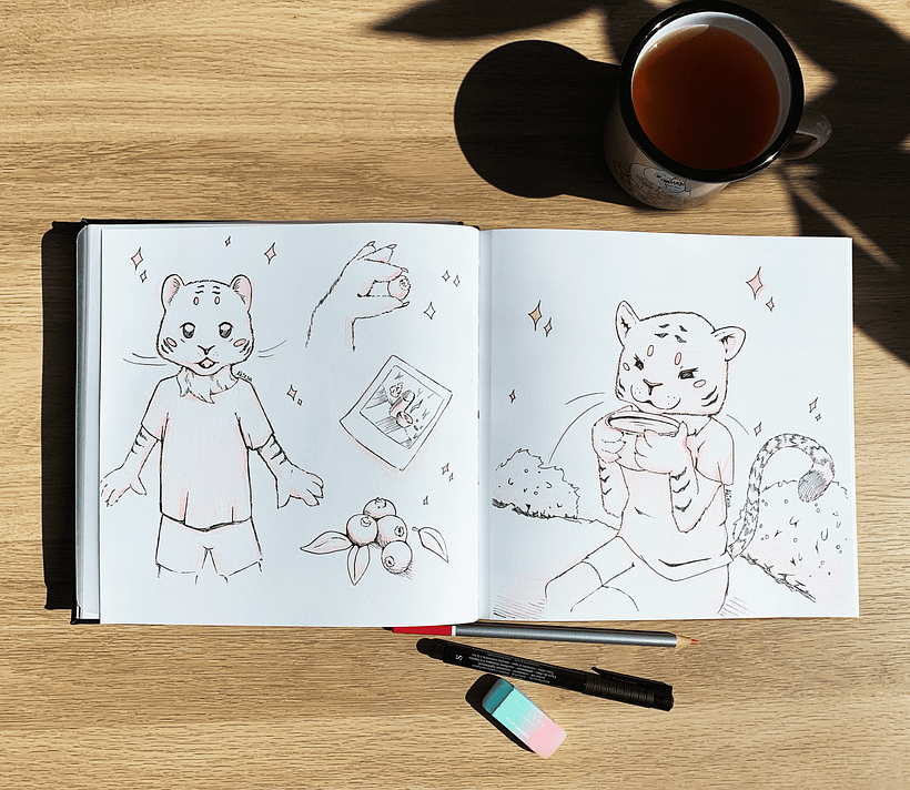 Creating a Tiger Character 1