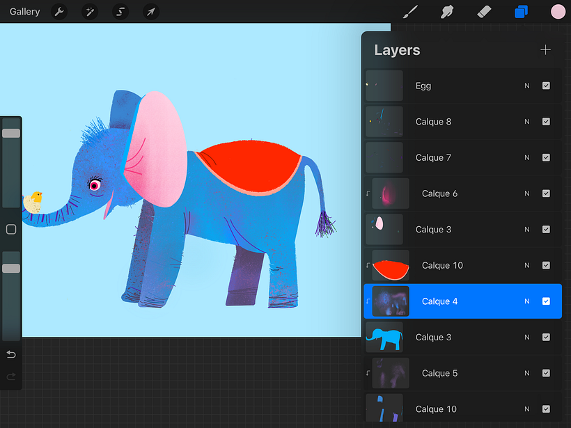 The Egg and the Curious Elephant 1