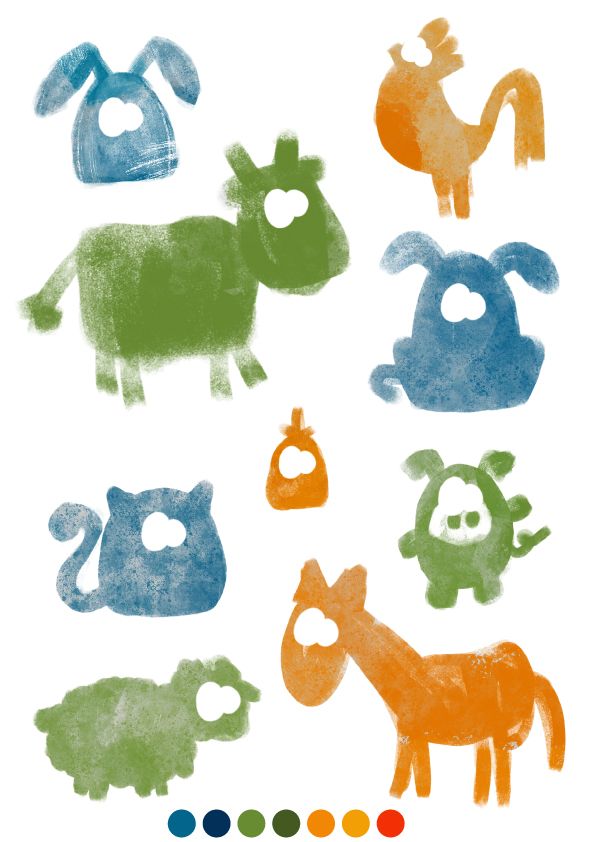 Mein Abschlussprojekt - Illustrate Characters for Children 1