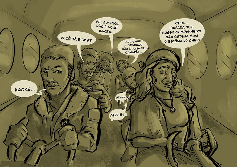 Cena de uma partida de RPG 1