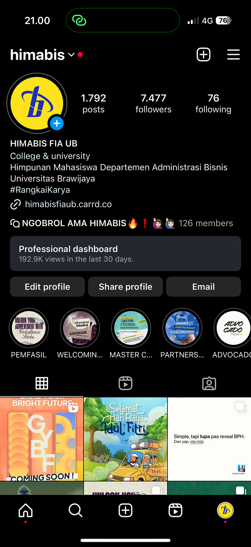 My content creating journey in @himabis @_rafifsa. 1