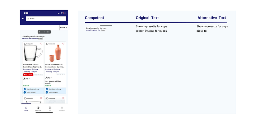 UX Writing for SACO Mobile App 1