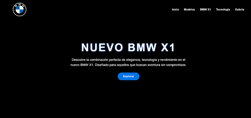 Página sobre BMW 1