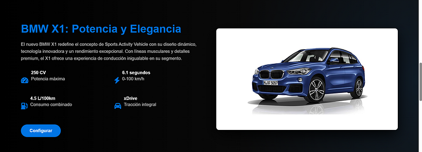 Página sobre BMW 1