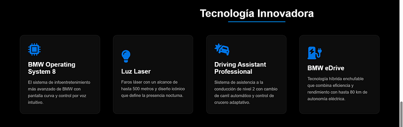 Página sobre BMW 1