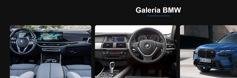 Página sobre BMW 1