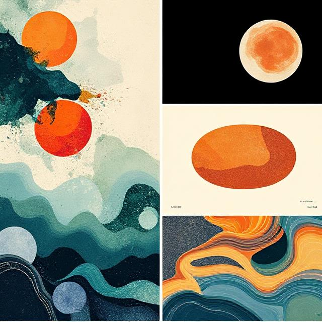 Abstract Art Poster Design 1