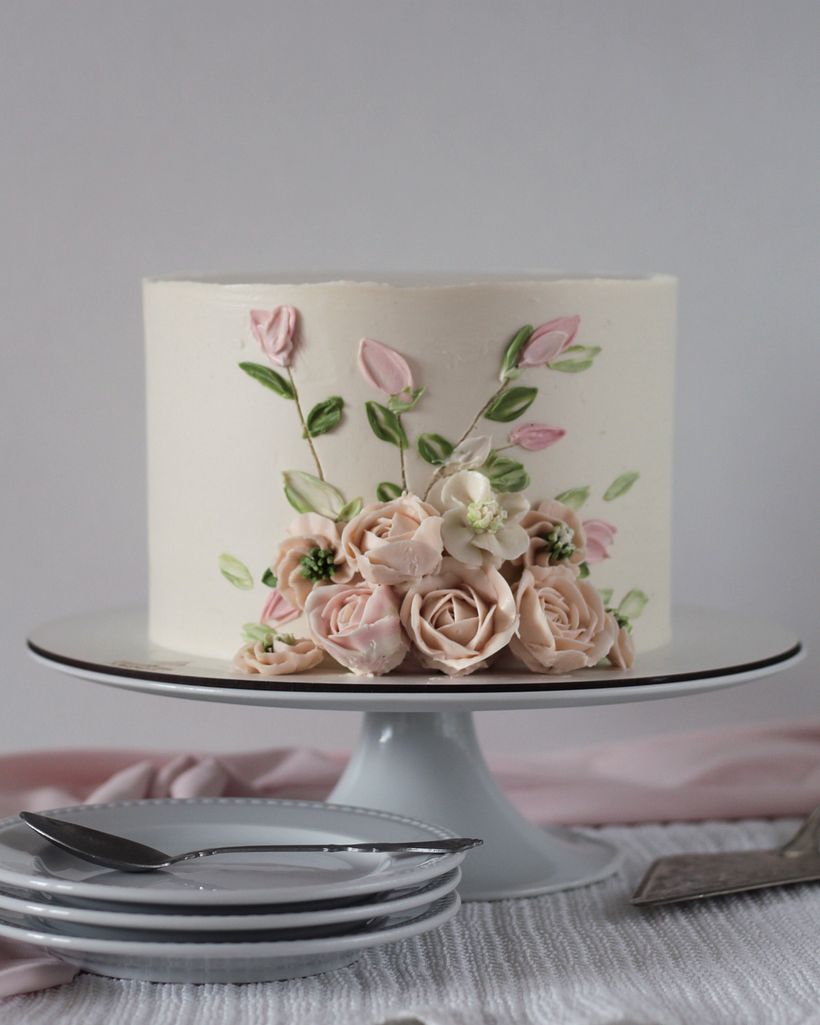 My cake, my garden 1