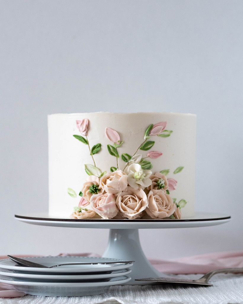 My cake, my garden 1