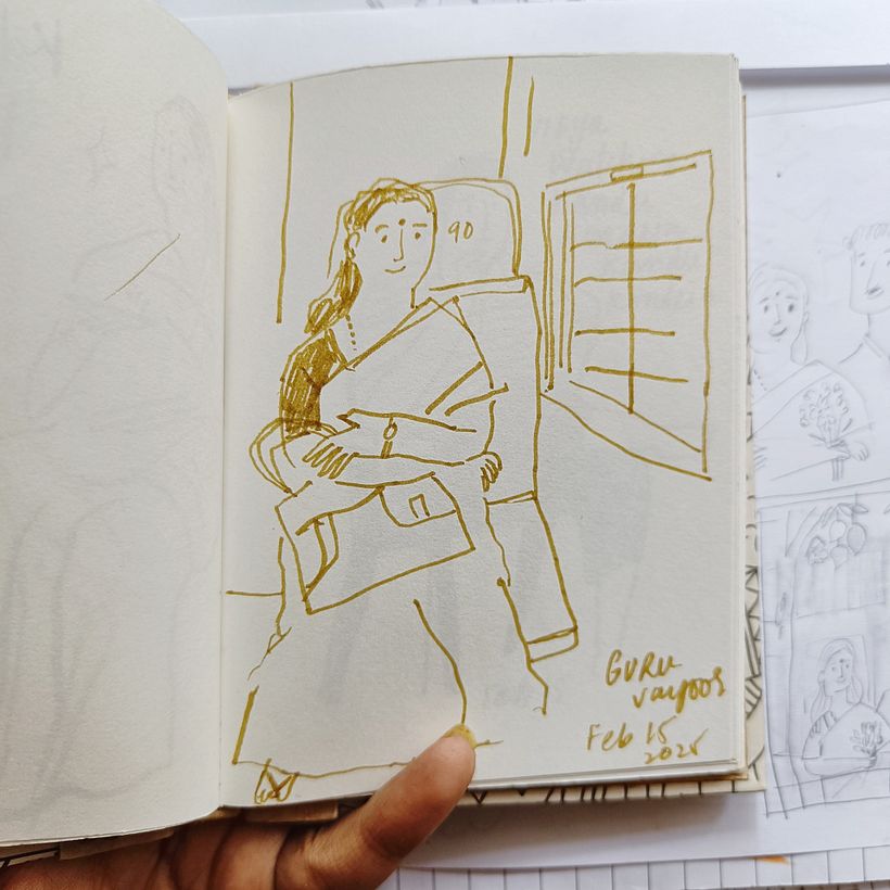 Retrato ilustrado de pareja 1