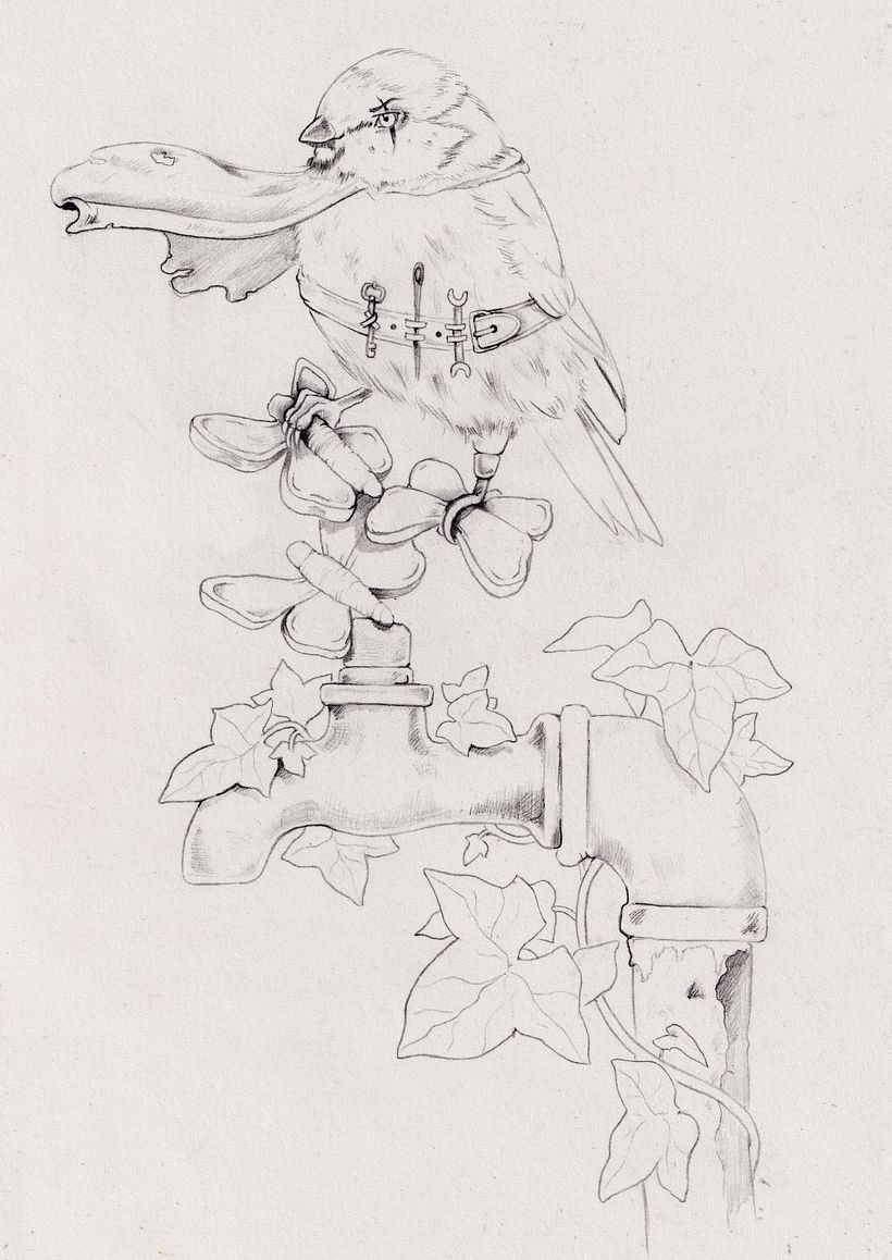 Illustrazione originale ad acquerello per un libro per bambini 2