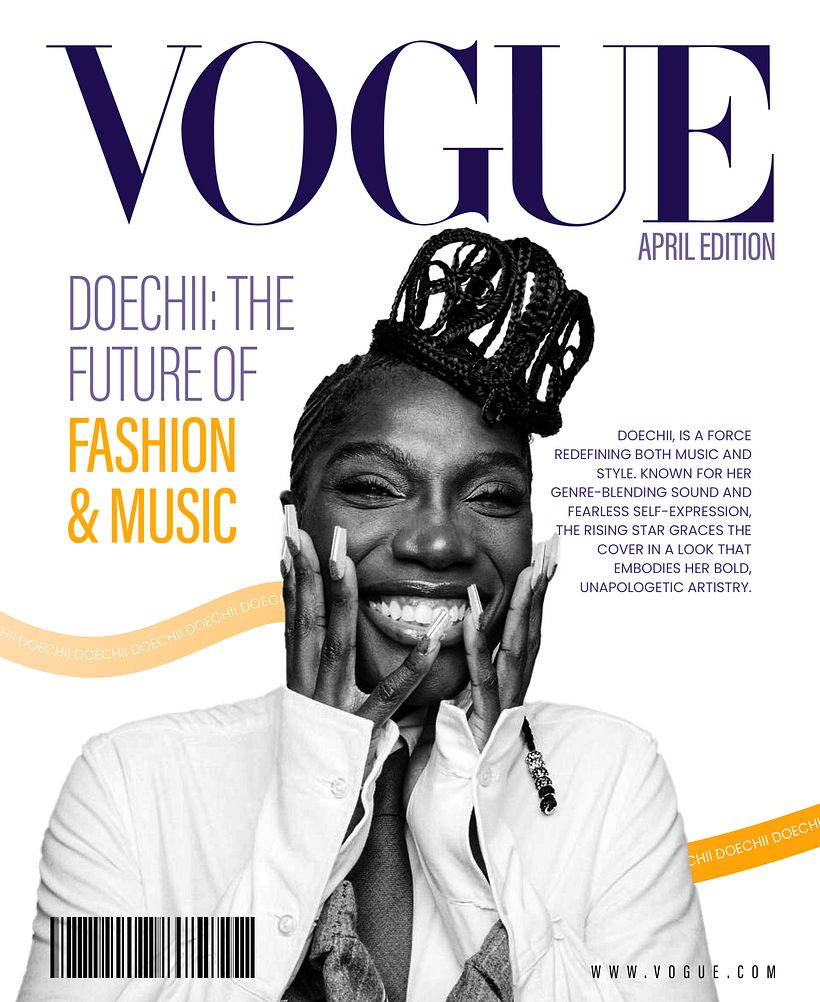VOGUE MAGZINE COVER DESIGNS | Domestika