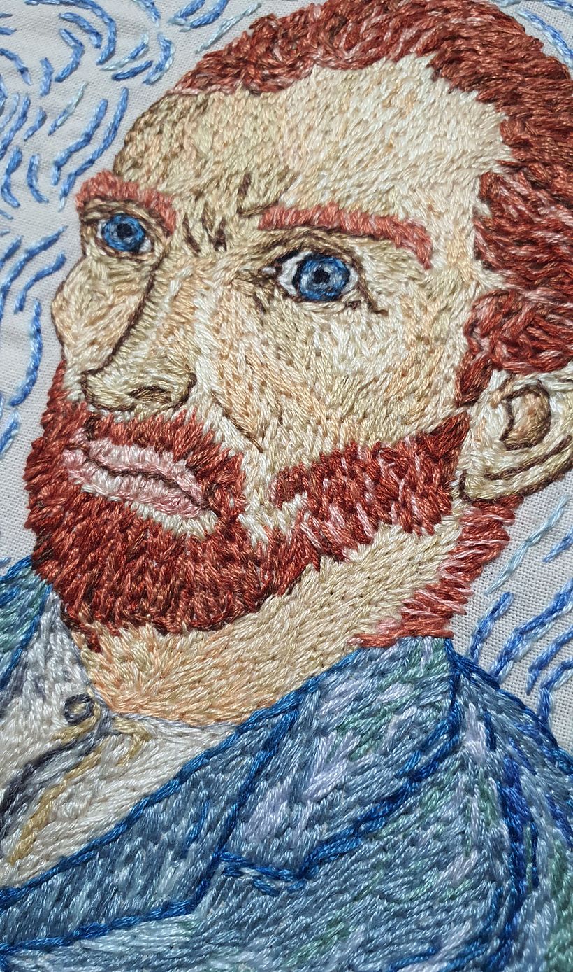Pinceladas Bordadas — Autorretrato em Linhas 1
