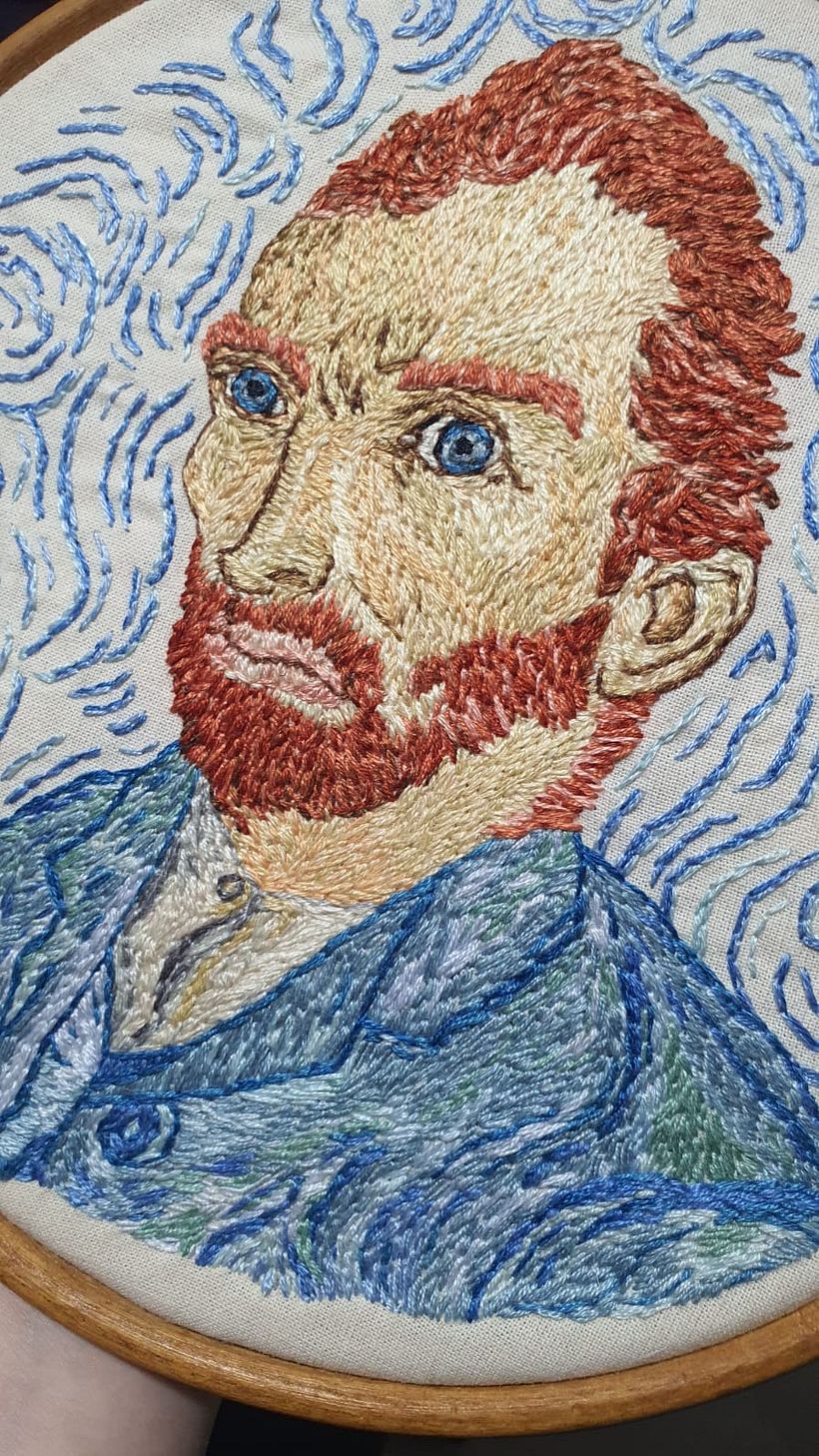 Pinceladas Bordadas — Autorretrato em Linhas 2