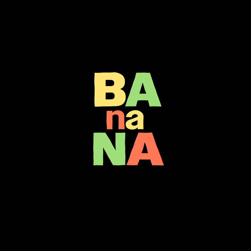 Banana animado 1