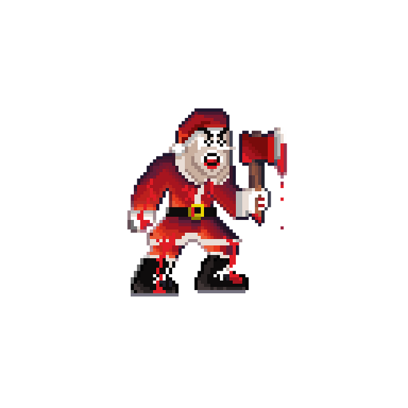 Art the clown - Pixel art 1