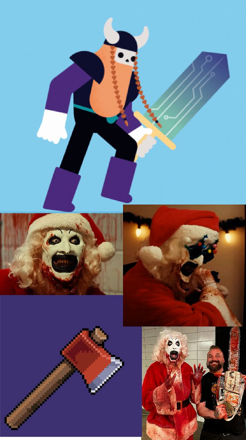 Art the clown - Pixel art 1