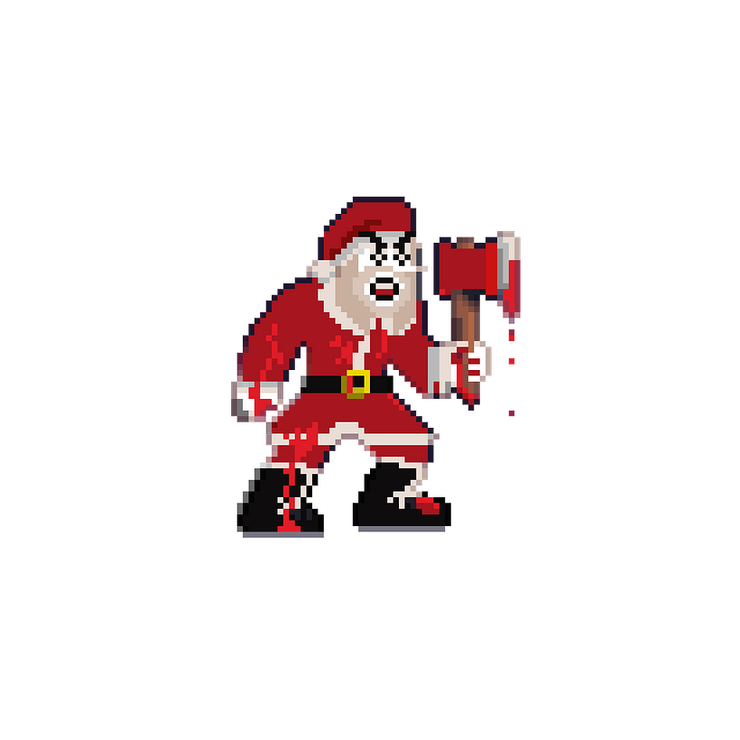 Art the clown - Pixel art 1
