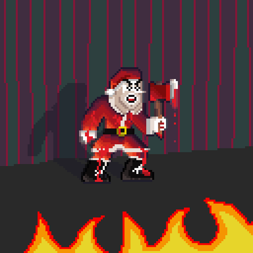 Art the clown - Pixel art 1