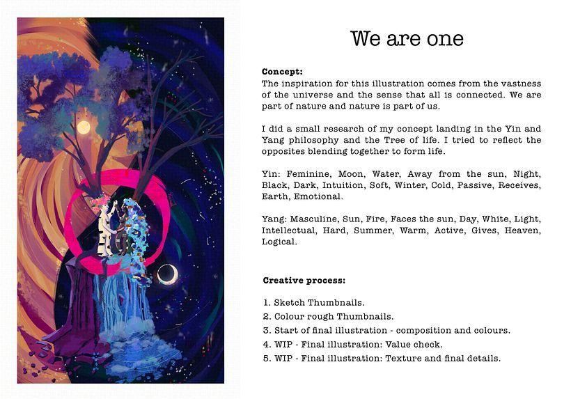We are one - Illustration by Rinisart 1
