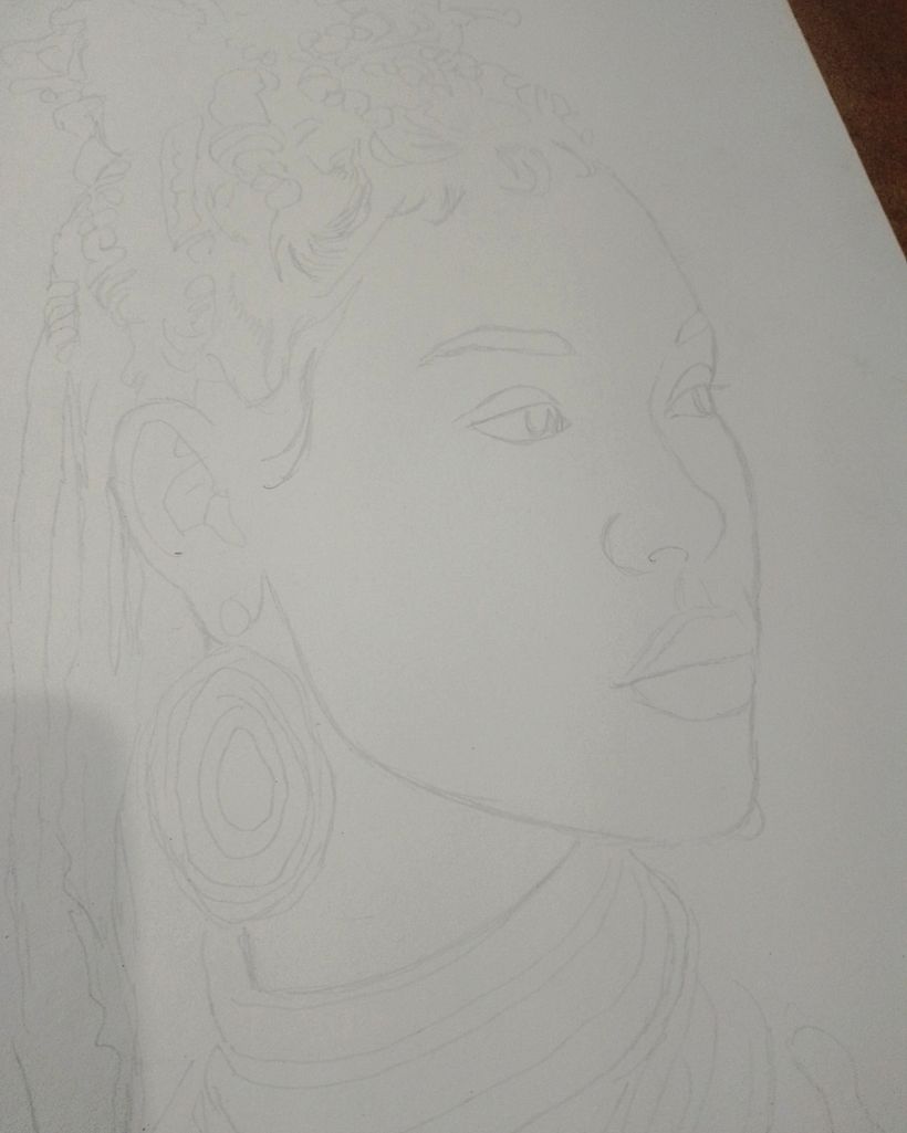 Mi proyecto del curso: Dibujo de retratos expresivos con tizas pastel  2