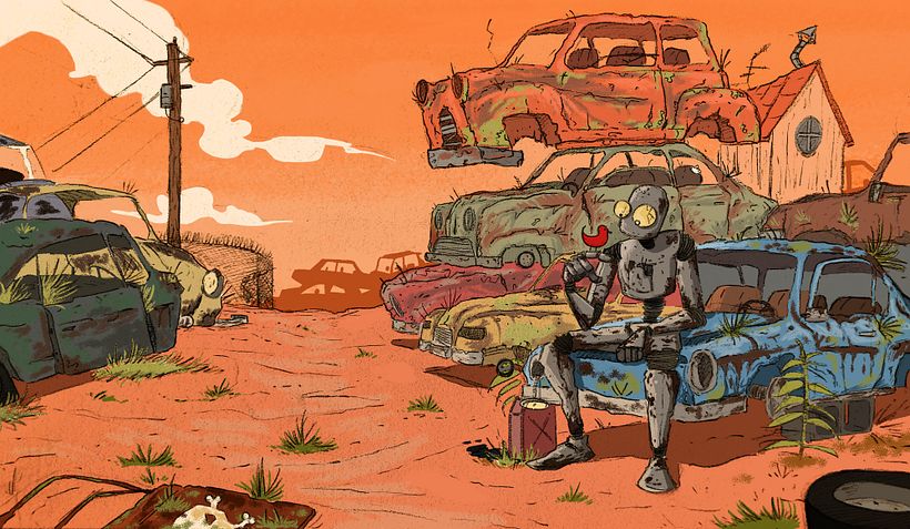 The nostalgic robot 1