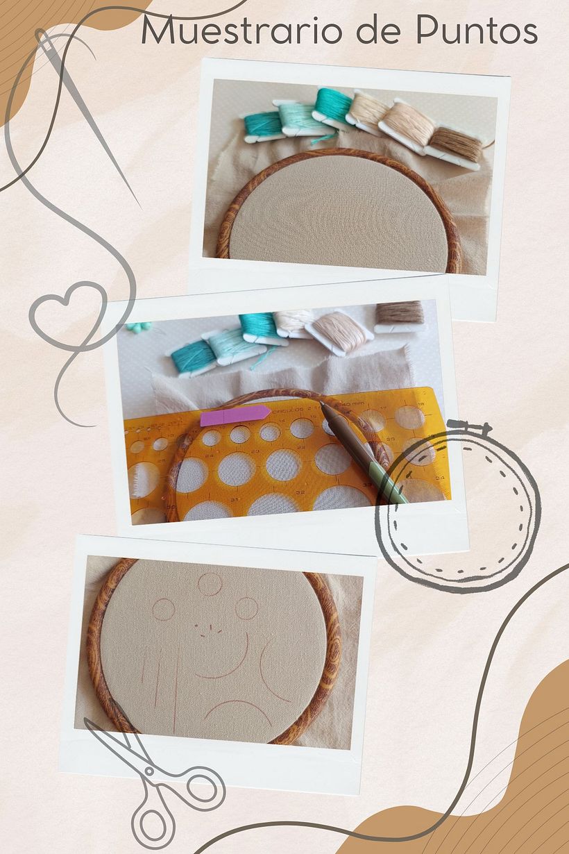 Caja con mandala bordado 1