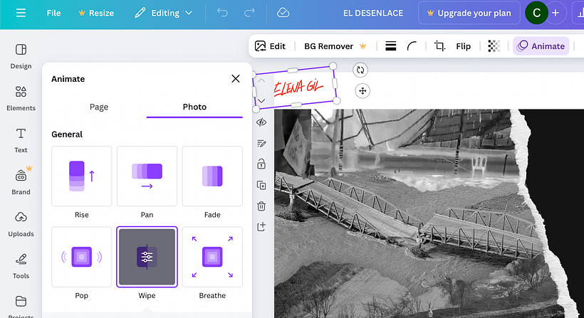 Web Portfolio Profesional con Canva 3