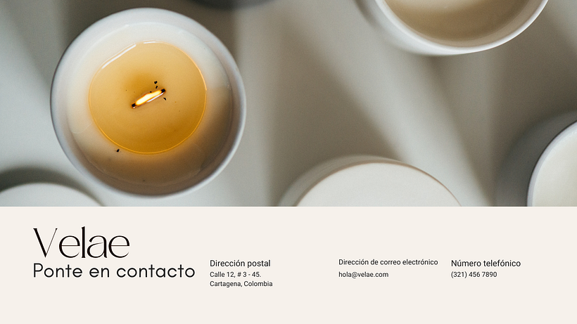 Sitio web velas aromáticas 1