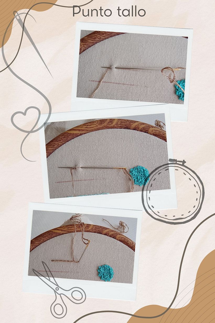 Caja con mandala bordado 1